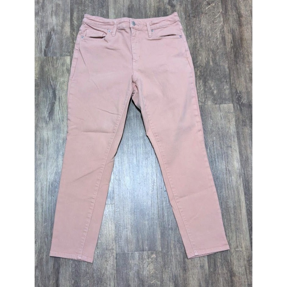Universal Thread Womens High Rise Skinny Crop Jeans‎ Dusty Rose Pink Size 8/29